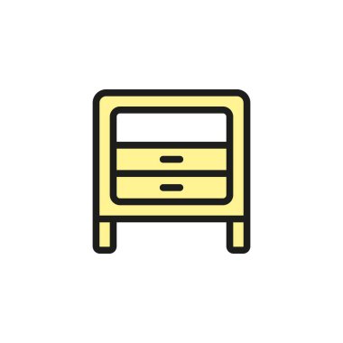 Yan tablo ikon vektör tasarım şablonları basit ve modern konsept