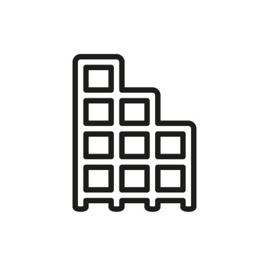 Depolama rafı ikon vektör tasarım şablonları basit ve modern konsept