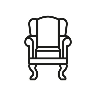 Kanat koltuğu simgesi vektör tasarım şablonları basit ve modern konsept