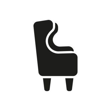 Kanat koltuğu simgesi vektör tasarım şablonları basit ve modern konsept