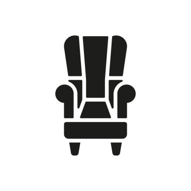 Kanat koltuğu simgesi vektör tasarım şablonları basit ve modern konsept