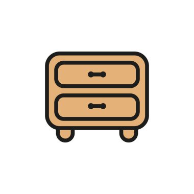 Gece standı vektör tasarımı şablonları basit ve modern konsept