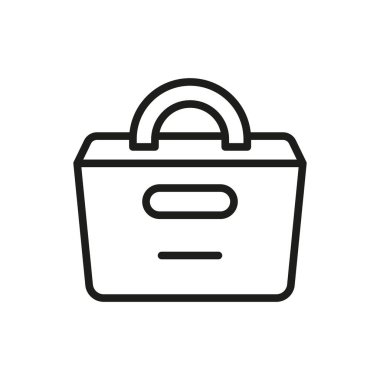 Kutu kutusu simgesi vektör tasarım şablonları basit ve modern konsept