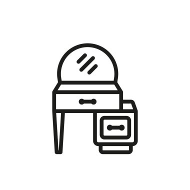 Giyinme tablosu tasarım şablonları basit ve modern konsept