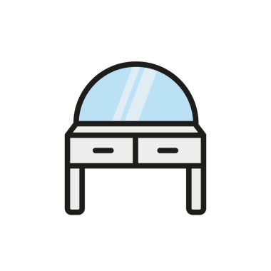 Giyinme tablosu tasarım şablonları basit ve modern konsept