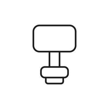 Gece lambası tasarım şablonları basit ve modern konsept