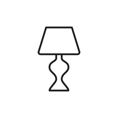 Gece lambası tasarım şablonları basit ve modern konsept