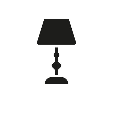 Gece lambası tasarım şablonları basit ve modern konsept