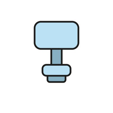 Gece lambası tasarım şablonları basit ve modern konsept