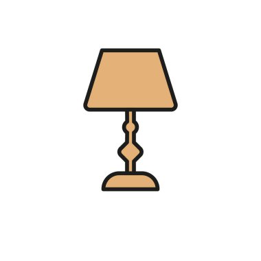 Gece lambası tasarım şablonları basit ve modern konsept