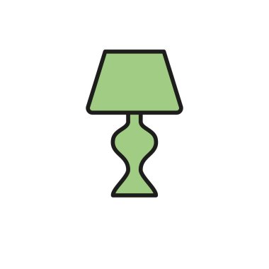 Gece lambası tasarım şablonları basit ve modern konsept