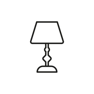 Gece lambası tasarım şablonları basit ve modern konsept