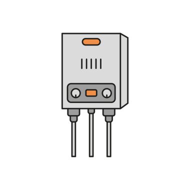 Su keneviri simgesi vektör tasarım şablonları basit ve modern konsept