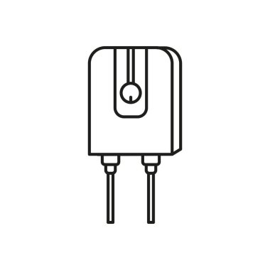 Su keneviri simgesi vektör tasarım şablonları basit ve modern konsept