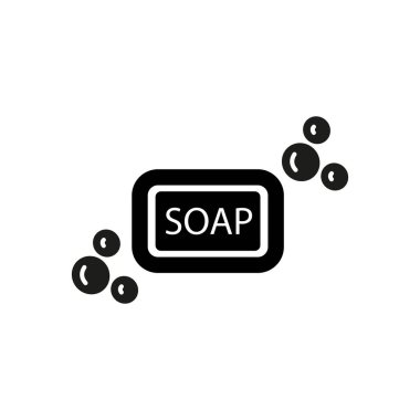 Sabun simgesi vektör tasarım şablonları basit ve modern konsept