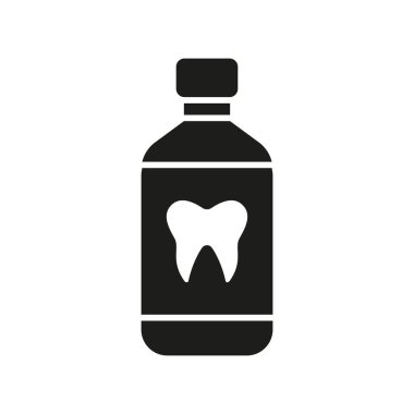 Gargara banyosu ikon vektörü temel tasarım basit ve modern konsept grafik