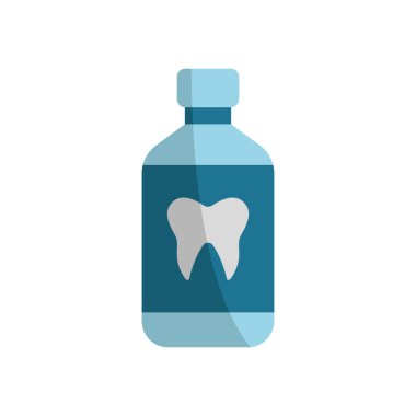 Gargara banyosu ikon vektörü temel tasarım basit ve modern konsept grafik