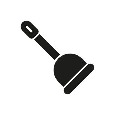 Pompa tuvalet ikonu vektörü temel tasarım basit ve modern konsept grafik