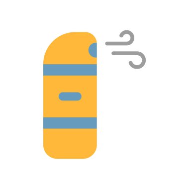 Oda parfümü ikonu vektör temel tasarım basit ve modern konsept grafik