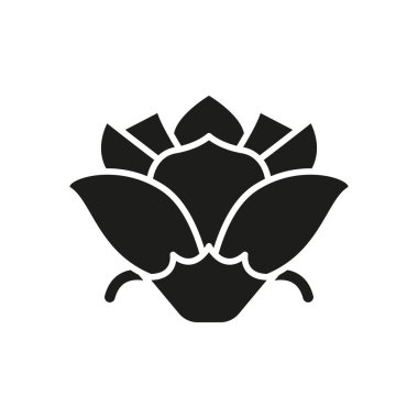 Gül çiçeği ikonu, zamansız ve zarif bir tasarıma sahiptir. Romantik temalar, çiçek markaları veya lüks görseller için mükemmeldir.