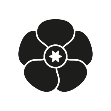 Haşhaş çiçeği simgesi canlı ve çarpıcı bir tasarıma sahip, hatıra, güzellik ve doğa temalı projeleri temsil etmek için mükemmel.