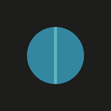 İlaç ikonu kapsül ve tabletin basit bir vektör illüstrasyonudur, ilaç, eczane ve sağlık hizmetleri uygulamalarını temsil etmek için mükemmeldir..