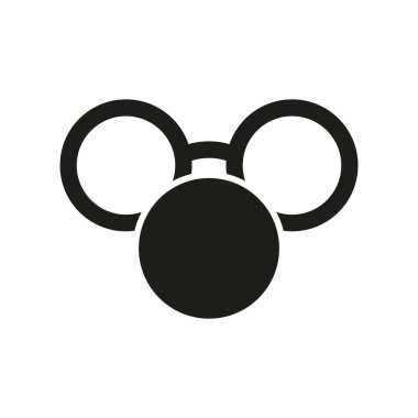 Palyaço burun ikonu şakacı mizahı sembolize eder. 1 Nisan şakası tasarımları, sirk temaları, komedi olayları ve şakayla ilgili görseller için idealdir..