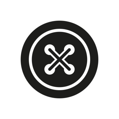 Düğme terzisi ve moda ikonu zarafet ve zanaatkarlığı temsil ediyor, dikiş, giyim tasarımı, tekstil projeleri ve şık markalaşma için mükemmel.