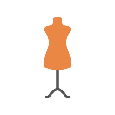 Manken terzisi ve moda ikonu zarafet ve zanaatkarlığı temsil eder, dikiş, terzilik, kıyafet tasarımı ve moda markalaşması için mükemmeldir..