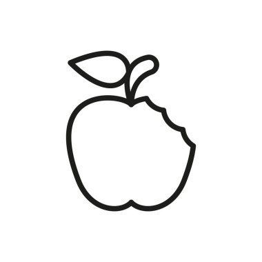 Apple meyveli Dünya Sağlık Günü ikonu beslenme ve refahı simgeler, sağlık temalı tasarımlar, diyet farkındalığı ve sağlıklı yaşam tarzı promosyonları için mükemmeldir.