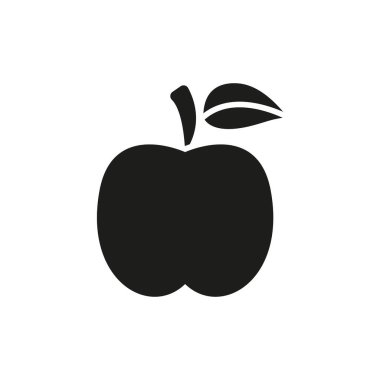 Apple meyveli Dünya Sağlık Günü ikonu beslenme ve refahı simgeler, sağlık temalı tasarımlar, diyet farkındalığı ve sağlıklı yaşam tarzı promosyonları için mükemmeldir.