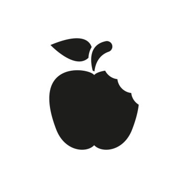 Apple meyveli Dünya Sağlık Günü ikonu beslenme ve refahı simgeler, sağlık temalı tasarımlar, diyet farkındalığı ve sağlıklı yaşam tarzı promosyonları için mükemmeldir.