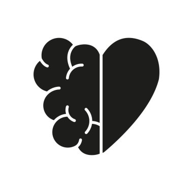 Dünya Sağlık Günü ikonuna sahip beyin, zihinsel ve duygusal refah dengesini temsil ediyor, sağlık farkındalığı tasarımları, sağlık kampanyaları ve tıbbi çizimler için mükemmel..