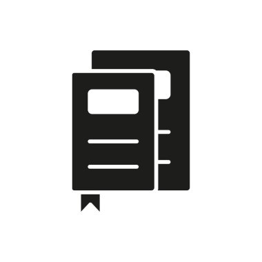 Kitap ayracı simgesine sahip kitap, Uluslararası Kitap Günü konseptini okuma, bilgi ve küresel kutlamayı temsil ediyor