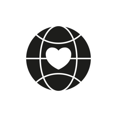 Küresel aşkı, desteği, birliği, hayırseverliği ve insanlığı simgeleyen bir simge..