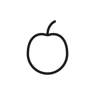 Kiraz ikonu sulu kırmızı meyve gösteriyor, tatlı, sağlıklı atıştırmalıklar ve taze yaz titreşimleri konsepti için mükemmel.