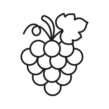 Düz greyfurt simgesi, taze ve sulu, sağlık, gıda, diyet veya narenciye temalı modern tasarım için ideal