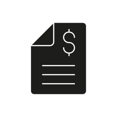 Finansal kayıtları ve çevrimiçi işlemleri sembolize eden bir dijital banka hesap simgesi.