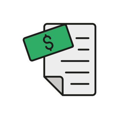 Finansal kayıtları ve çevrimiçi işlemleri sembolize eden bir dijital banka hesap simgesi.