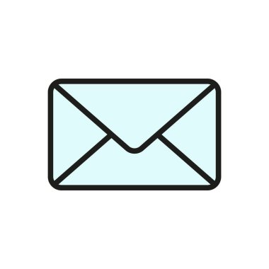 İletileri, e- postayı, iletişimi veya e- postayı temsil eden zarf simgesi uygulamalar, web siteleri ve ofis içeriği için mükemmel.