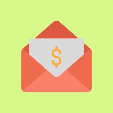 İletileri, e- postayı, iletişimi veya e- postayı temsil eden zarf simgesi uygulamalar, web siteleri ve ofis içeriği için mükemmel.