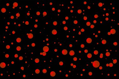 Gerçekçi siyah bokeh arkaplanı