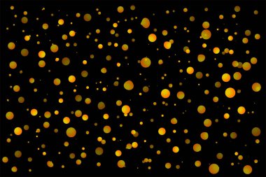 Altın nokta siyah kıvılcım soyut arkaplan 