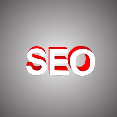  SEO 3D harf tasarımı