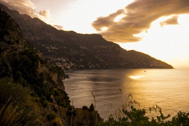 Positano Overlook, Amalfi Sahili, İtalya