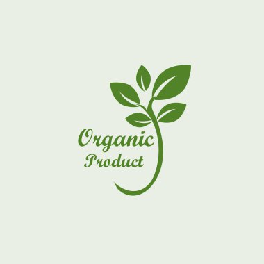 Organik ürünler logosu, organik gıda logosu