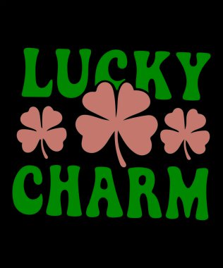 Lucky Charm tişört tasarımı