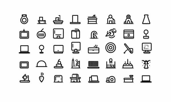 Diverse Everyday Concepts icon sets with editable vector collections. 