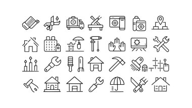 Düzenlenebilir ana hatlı Yapılandırmayla İlgili Simgeler