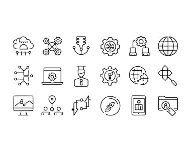 Düzenlenebilir hatlara sahip aygıt simgeleri ayarlandı